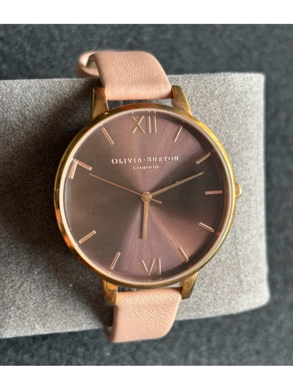 NWOT** Anthropologie Olivia Burton Langley Watch  **Needs Battery